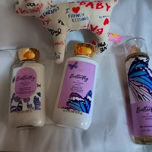 Bathbody  butterfly lotion